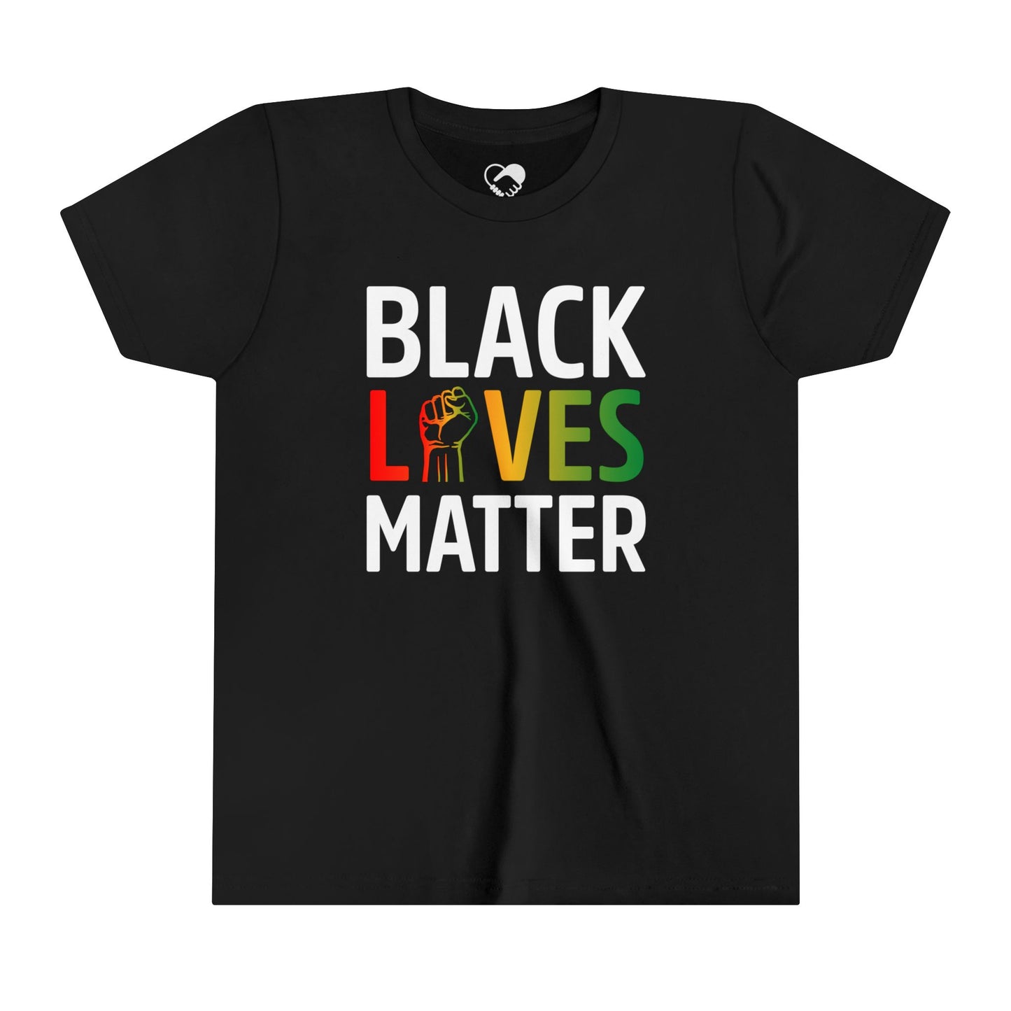 “Black Lives Matter – Unity Fist (Pan-Africa)” Youth T-Shirt