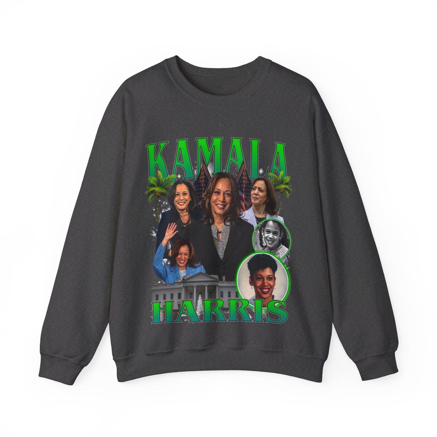 Kamala Harris / 1990s Bootleg Hip-Hop Style Unisex Sweatshirt