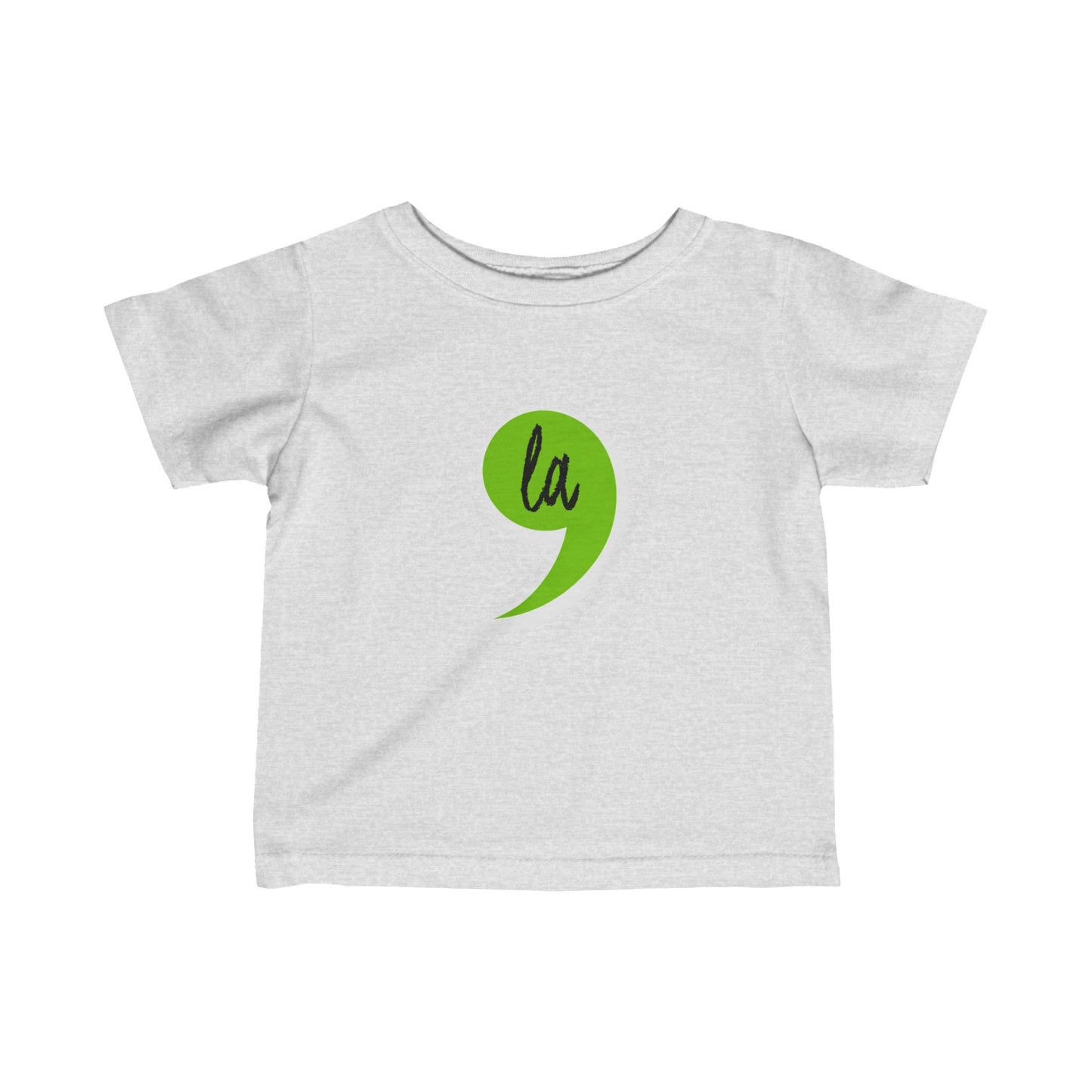 “Kamala Harris (Comma-la)” Infant Tee