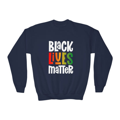 “Black Lives Matter – Solidarity (Pan-Africa 1)” Youth Sweatshirt