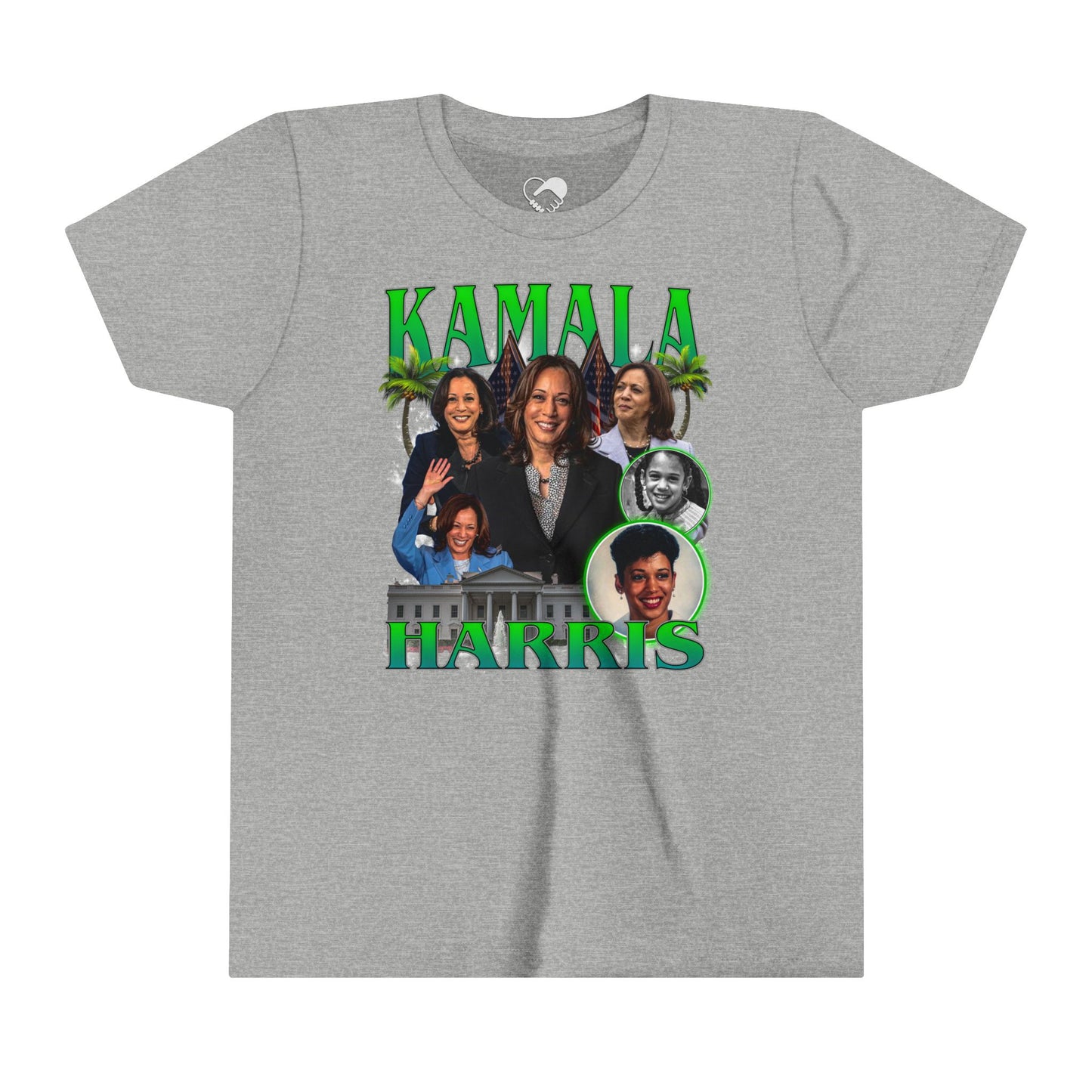 Kamala Harris / 1990s Bootleg Hip-Hop Style Youth T-Shirt