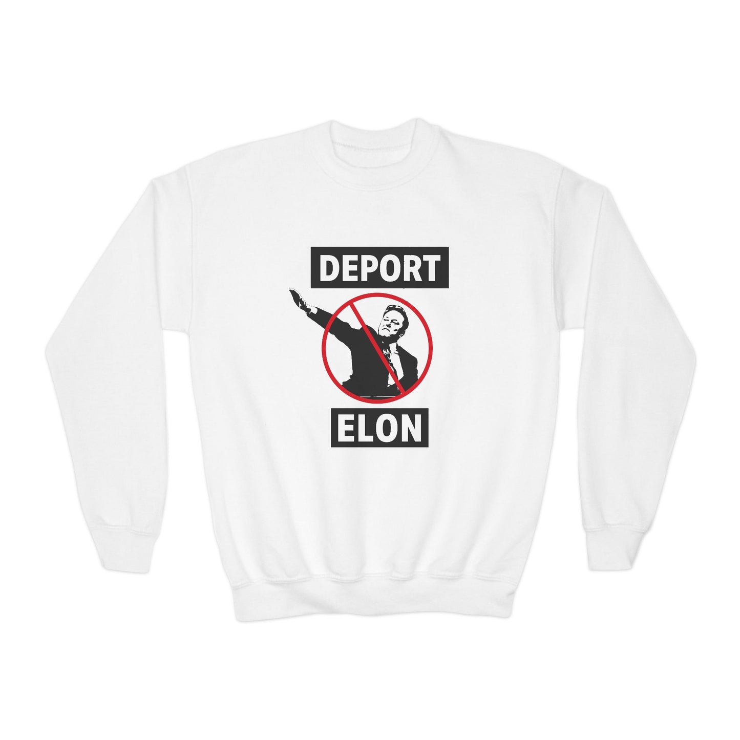 "Deport Elon Musk" Youth Sweatshirt