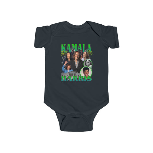 Kamala Harris / 1990s Bootleg Hip-Hop Style Infant Onesie