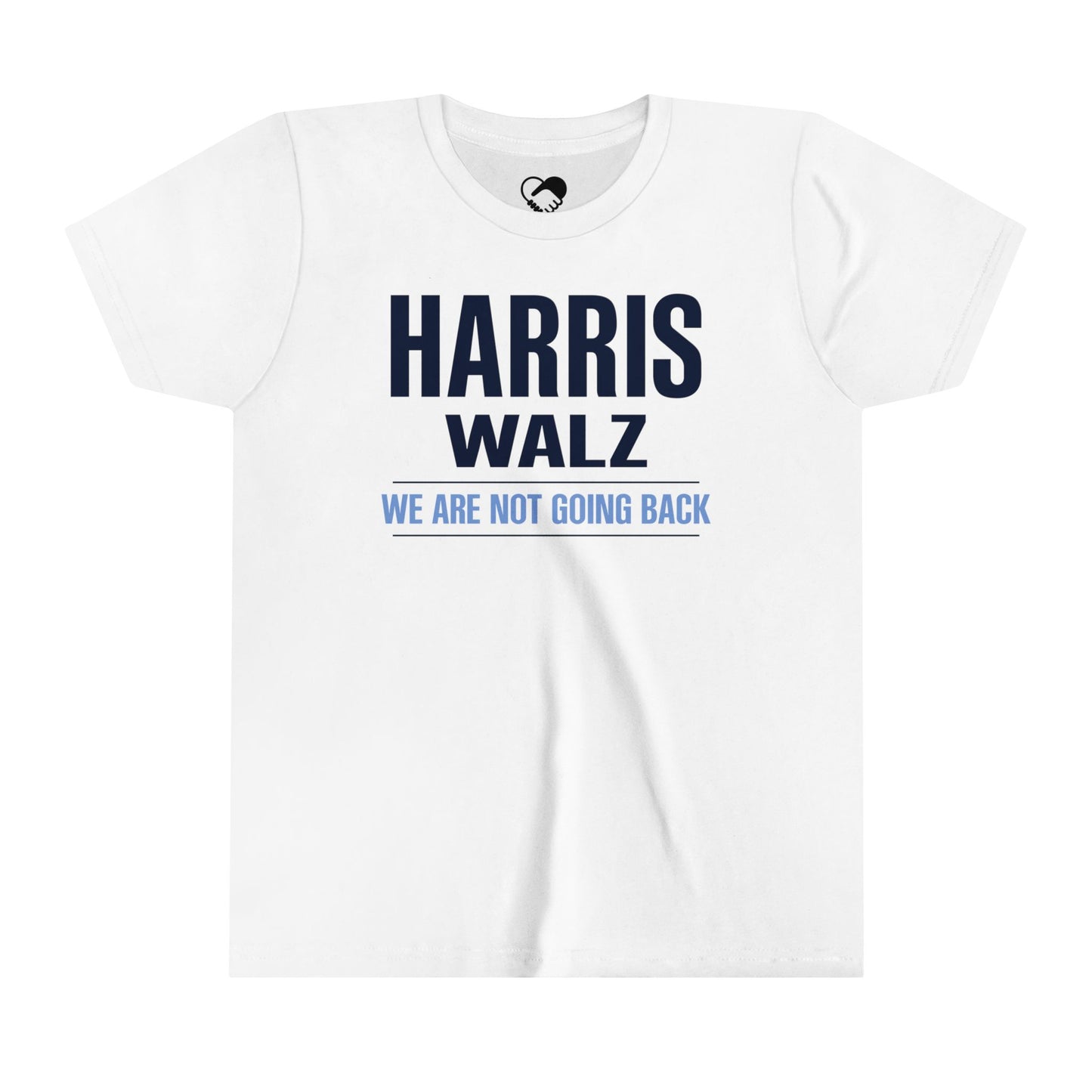 “Harris Walz - We Are Not Going Back” Youth T-Shirt