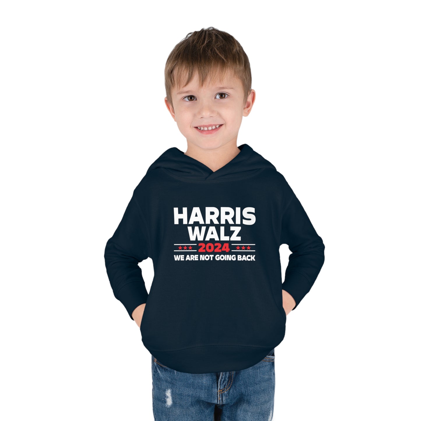 “Harris Walz 2024” Toddler Hoodie