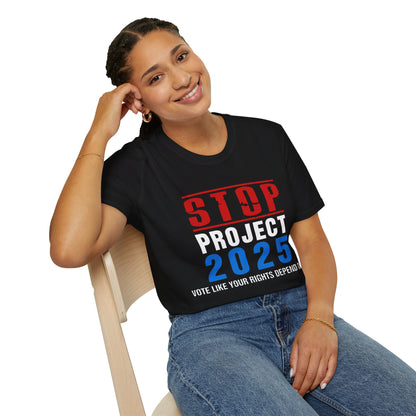 "STOP Project 2025" Unisex T-Shirt