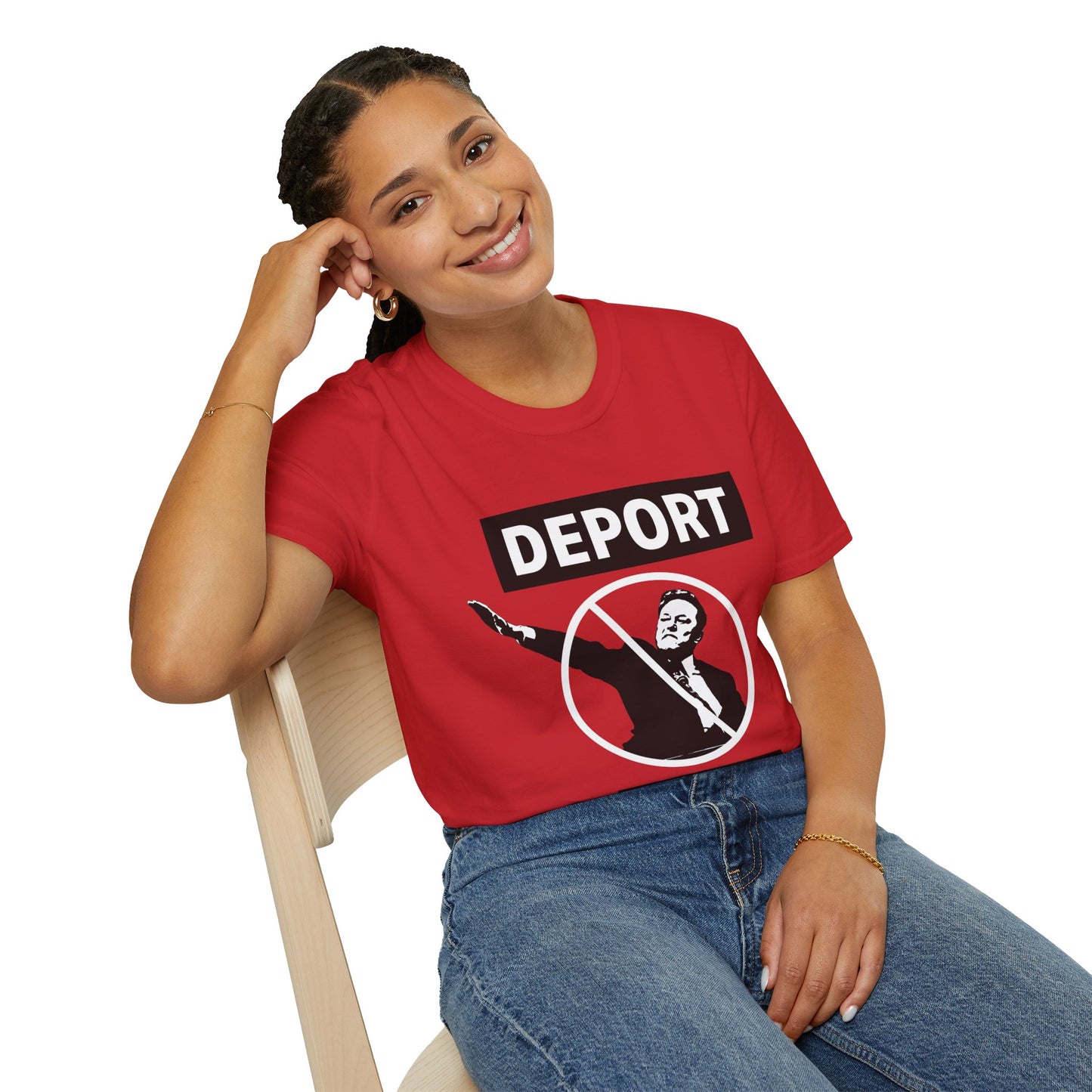 "Deport Elon Musk" Unisex T-Shirt