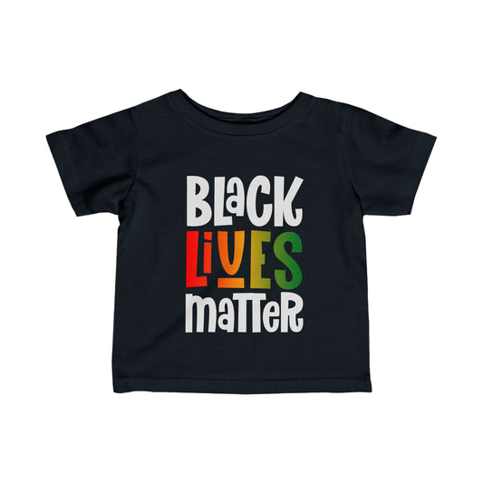 “Black Lives Matter – Solidarity (Pan-Africa 1)” Infant Tee