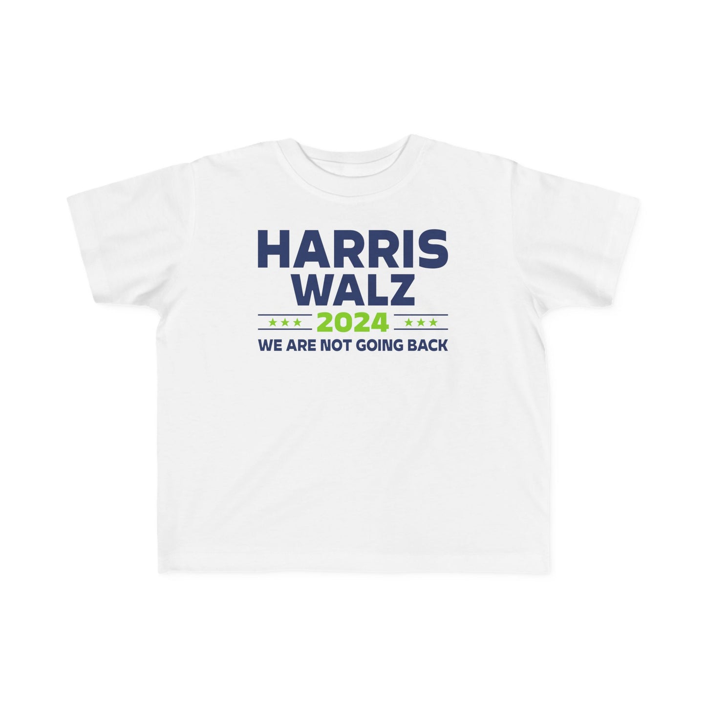 “Harris Walz 2024 (Brat Green)” Toddler's Tee