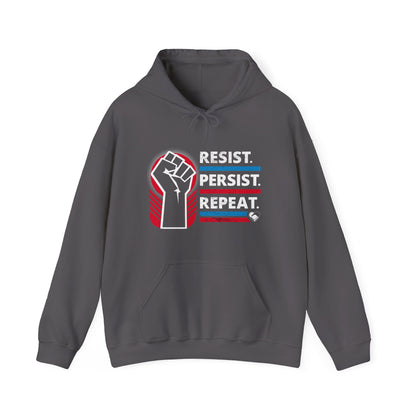 “Resist Persist Repeat” Unisex Hoodie