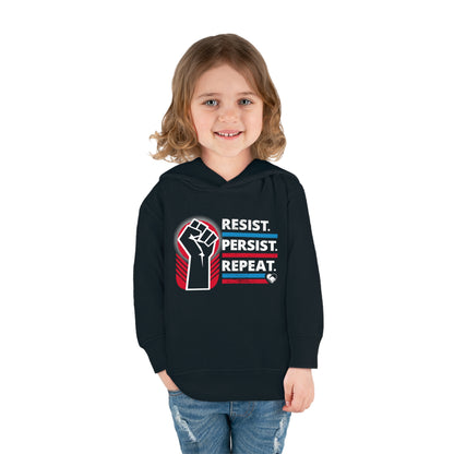 "Resist Persist Repeat" Toddler Hoodie