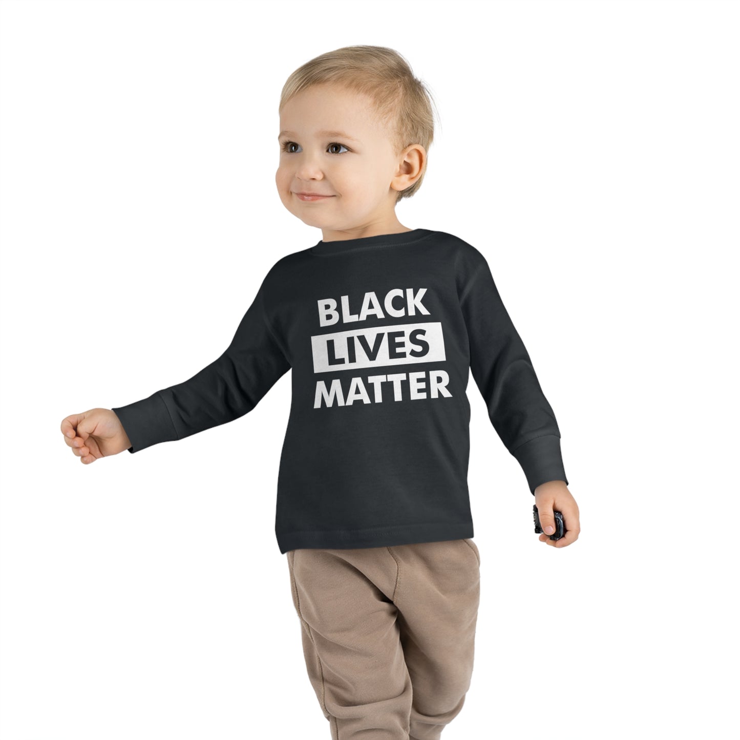 “Black Lives Matter” Toddler Long Sleeve Tee