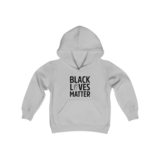 “Black Lives Matter – Unity Fist” Youth Hoodie