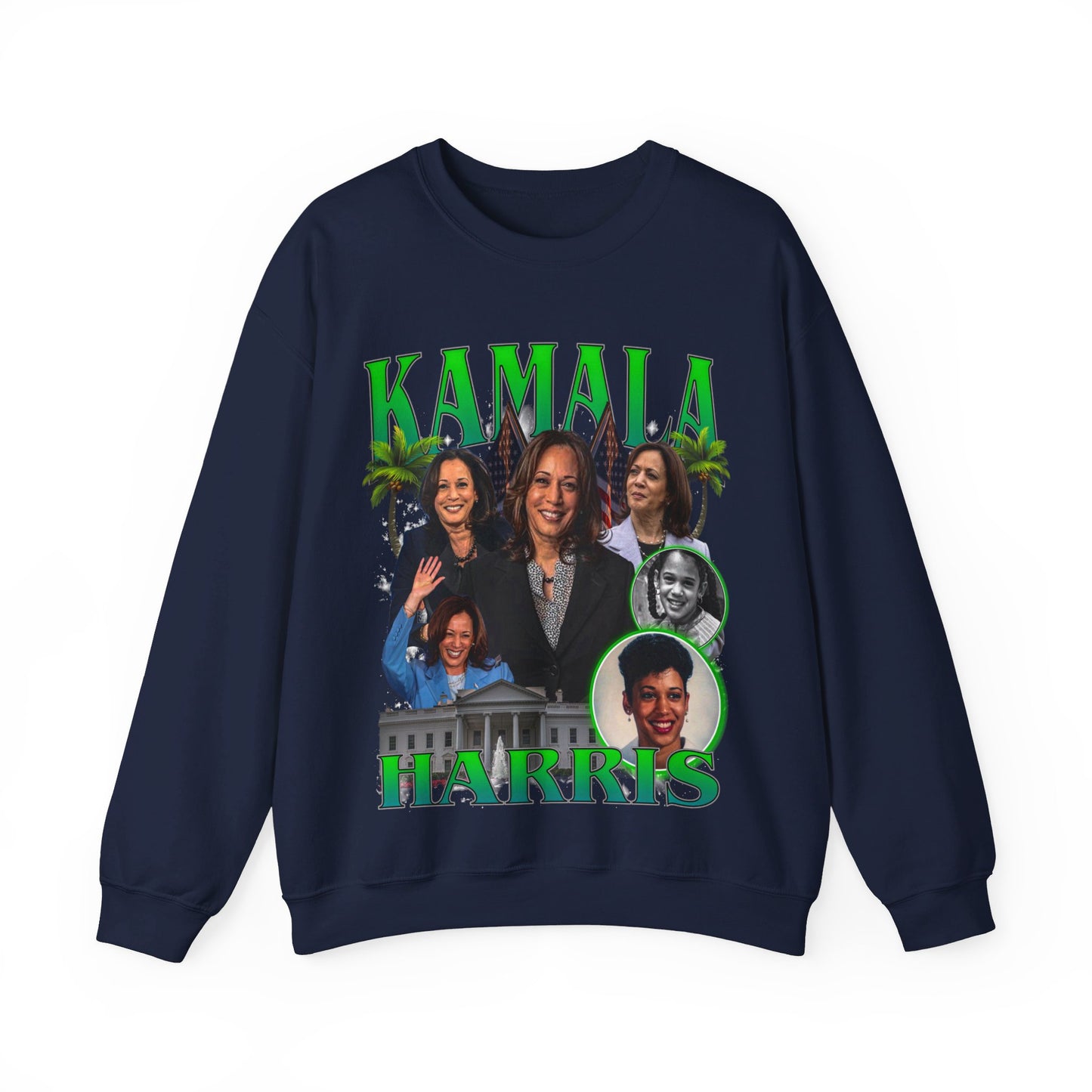 Kamala Harris / 1990s Bootleg Hip-Hop Style Unisex Sweatshirt