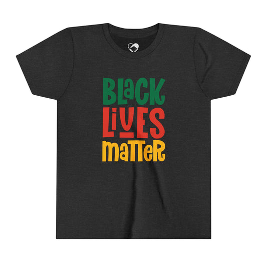 “Black Lives Matter – Solidarity (Pan-Africa 2)” Youth T-Shirt