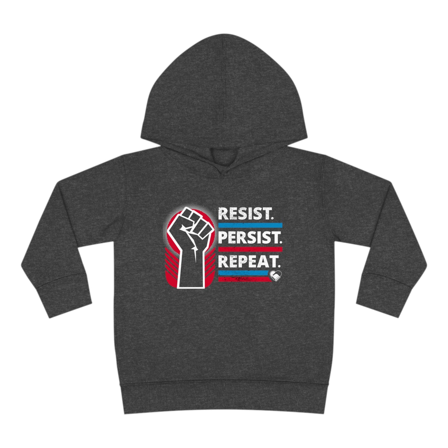 "Resist Persist Repeat" Toddler Hoodie