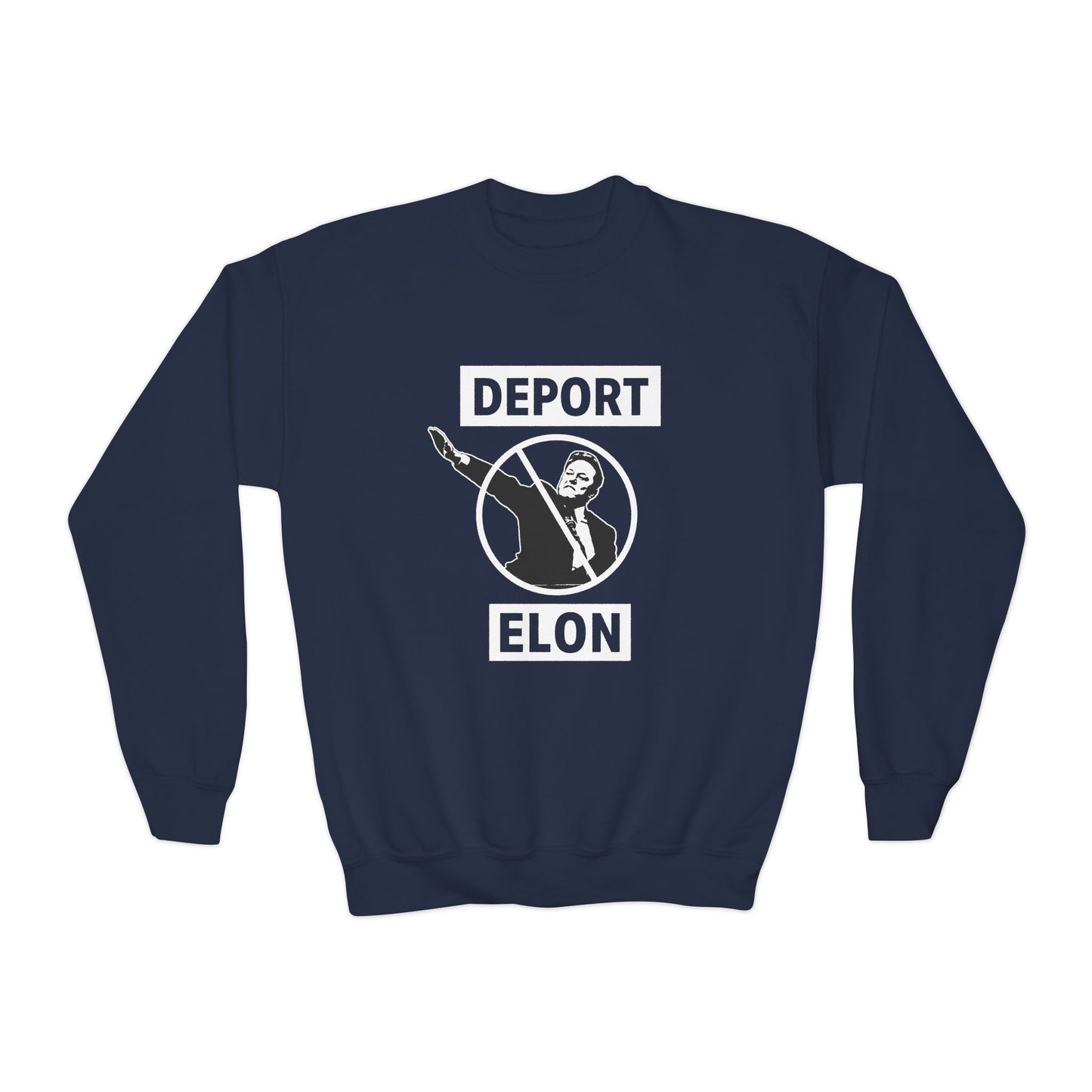 "Deport Elon Musk" Youth Sweatshirt