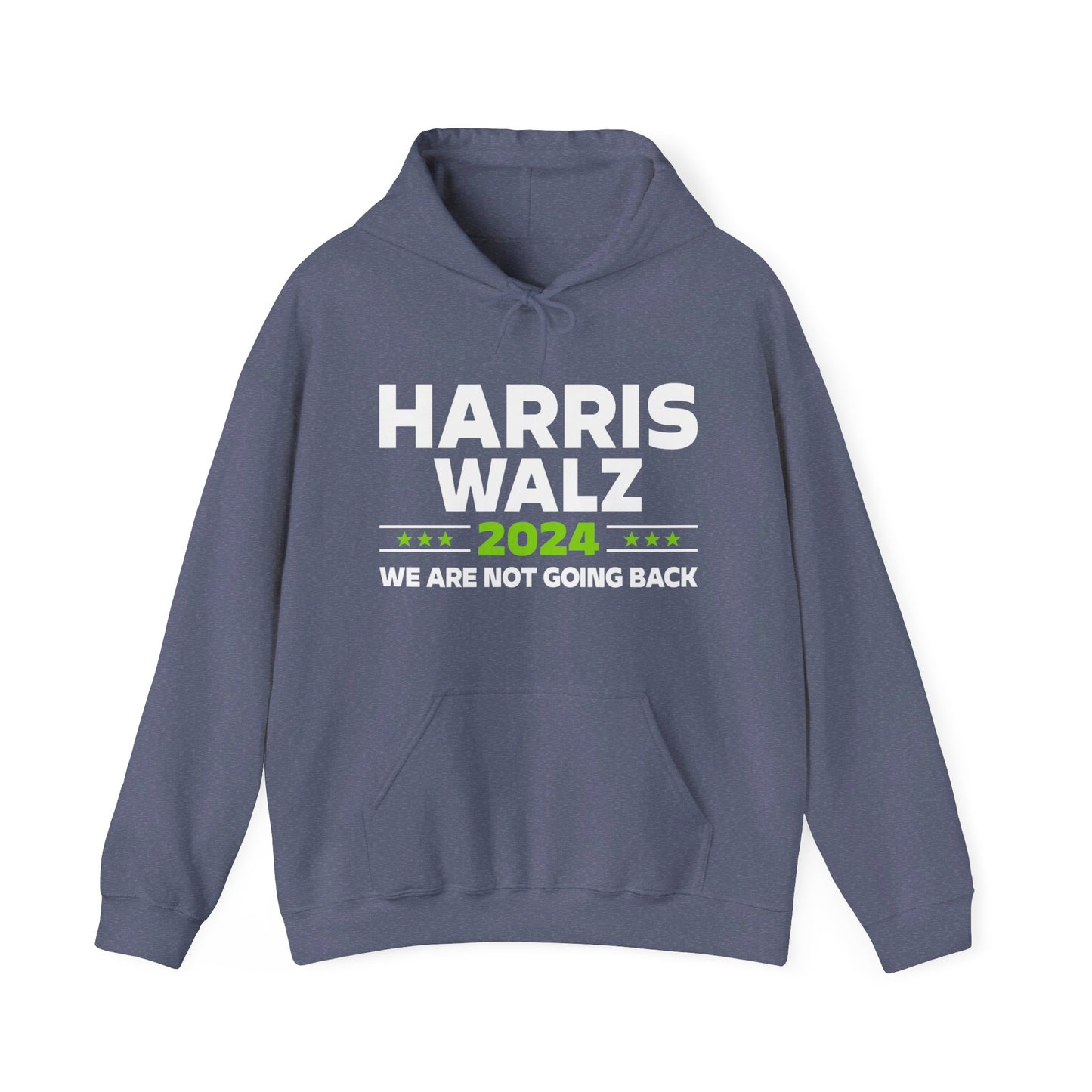 “Harris Walz 2024 (Brat Green)” Unisex Hoodie