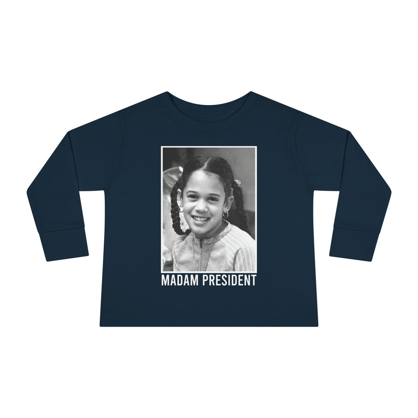 Madam President Toddler Long Sleeve Tee