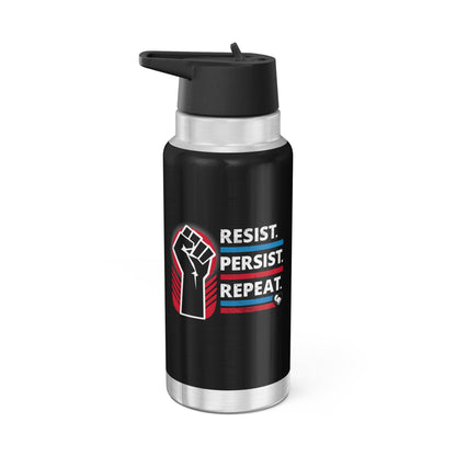 “Resist Persist Repeat” 32 oz. Tumbler/Water Bottle