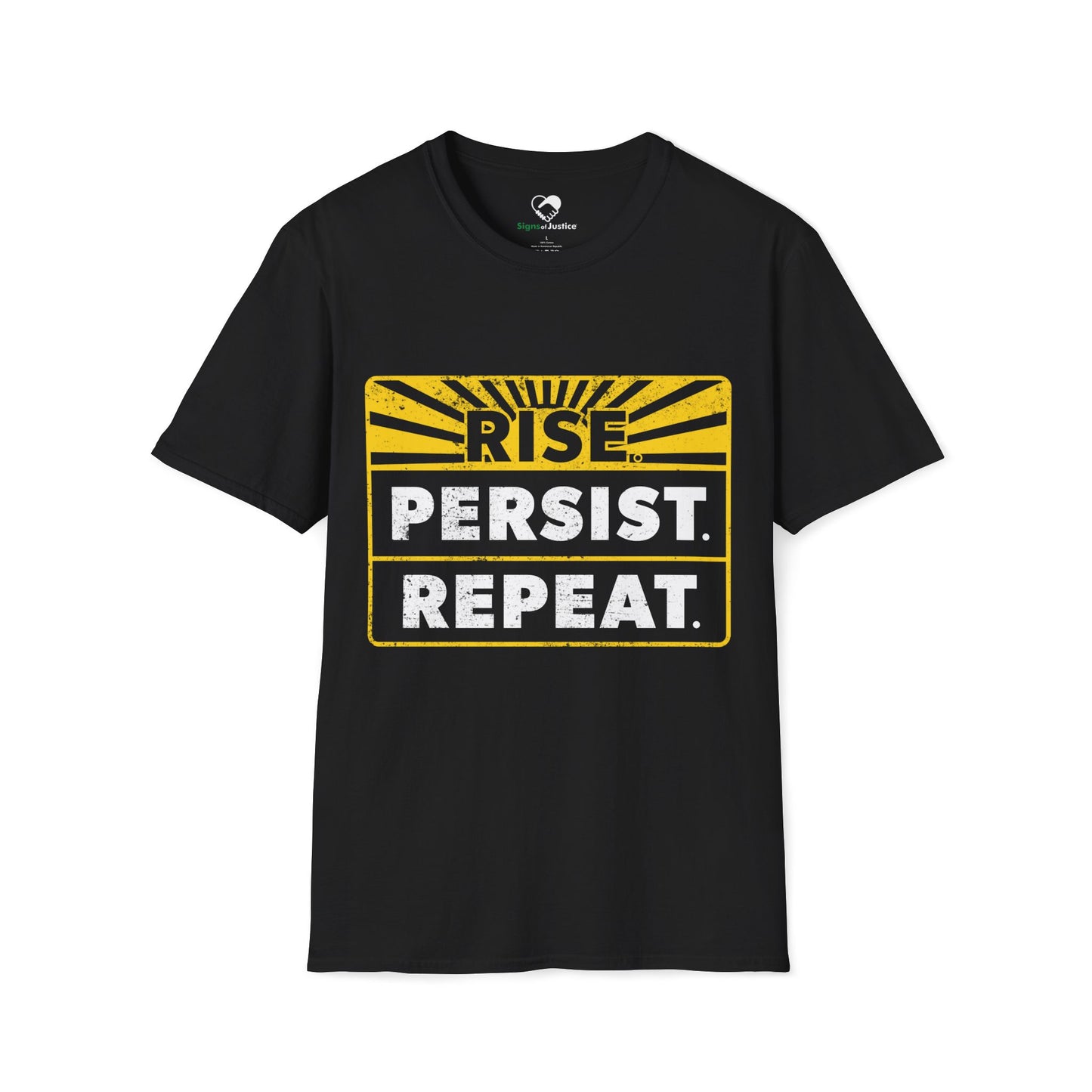 "Rise Persist Repeat" Unisex T-Shirt