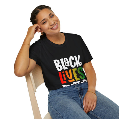 “Black Lives Matter – Solidarity (Pan-Africa 1)” Unisex T-Shirt