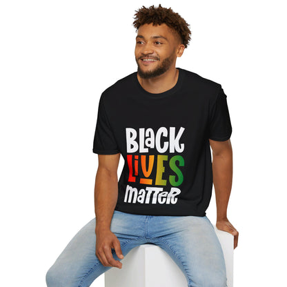 “Black Lives Matter – Solidarity (Pan-Africa 1)” Unisex T-Shirt