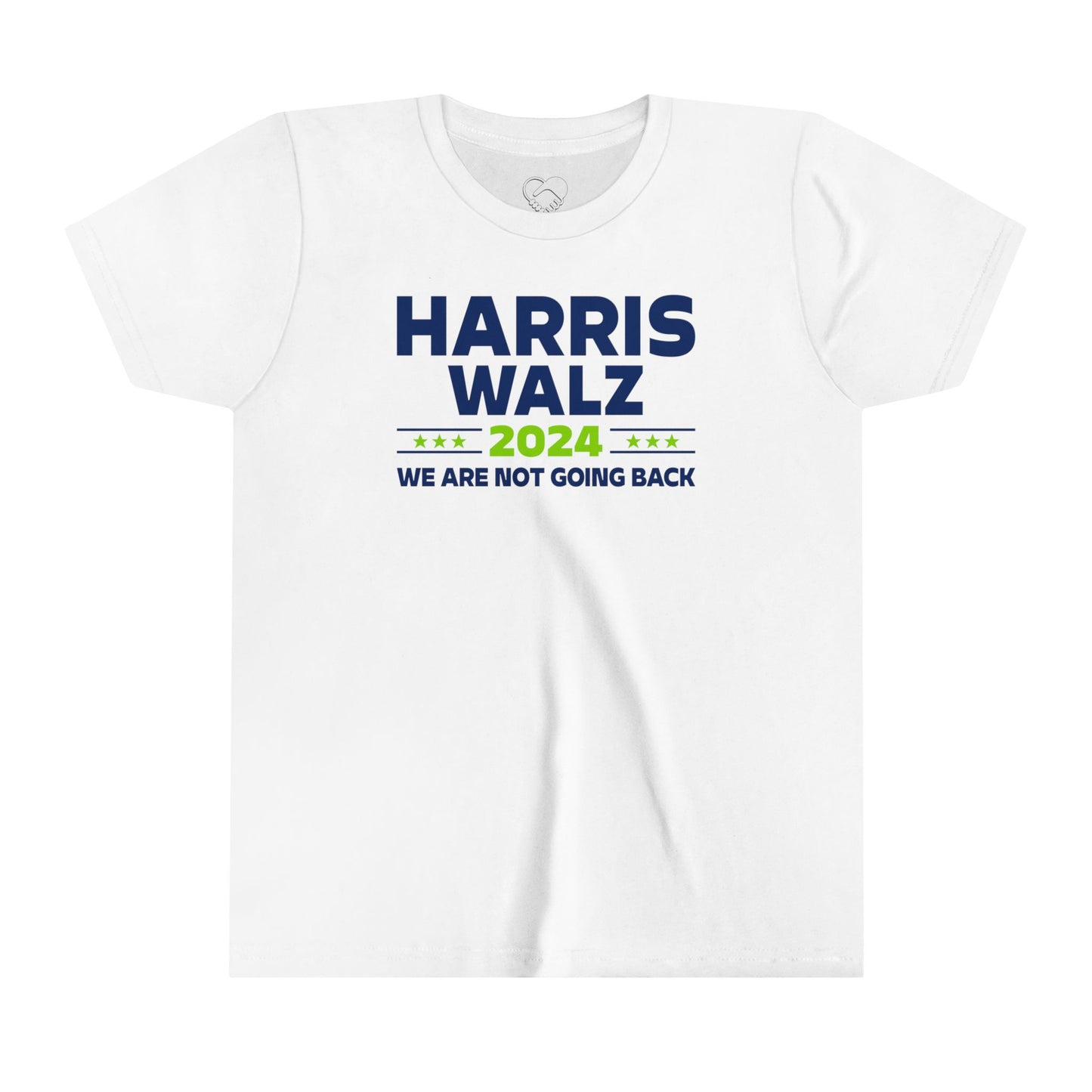 “Harris Walz 2024 (Brat Green)” Youth T-Shirt