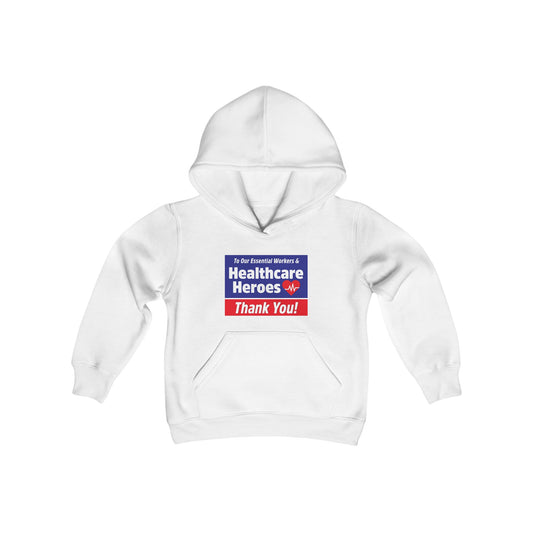 “Healthcare Heroes” Youth Hoodie