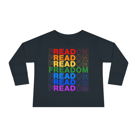 “FREADOM”  Toddler Long Sleeve Tee