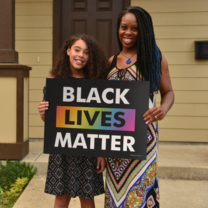 Black Lives Matter (LGBTQ+) Yard Sign