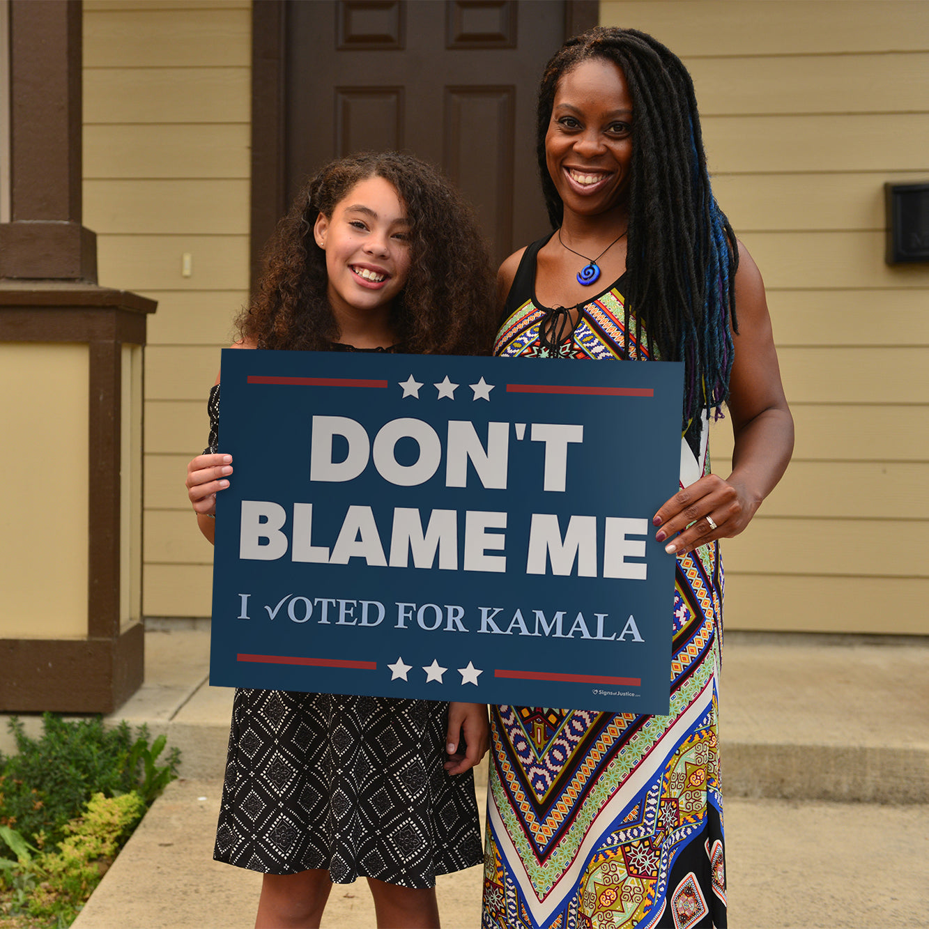 "DON'T BLAME ME. I voted for Kamala" Yard Sign