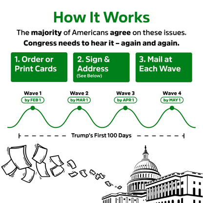 The Majority Project: 500k Postcards to Congress