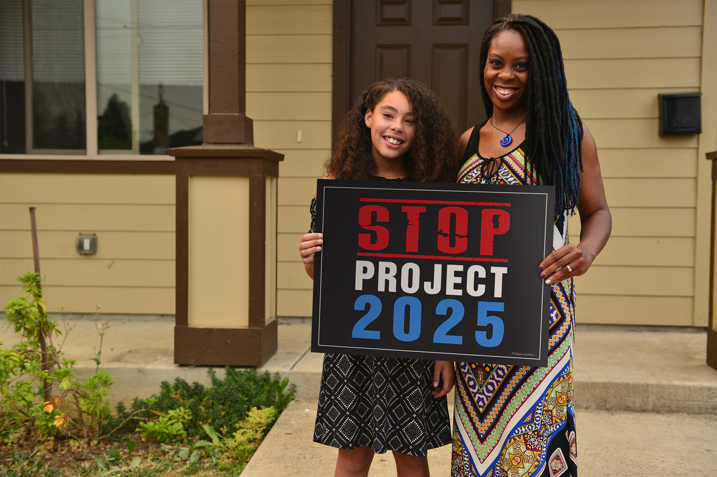 "STOP Project 2025" Yard Sign