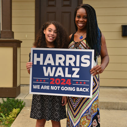 "Harris Walz 2024" Campaign Yard Sign