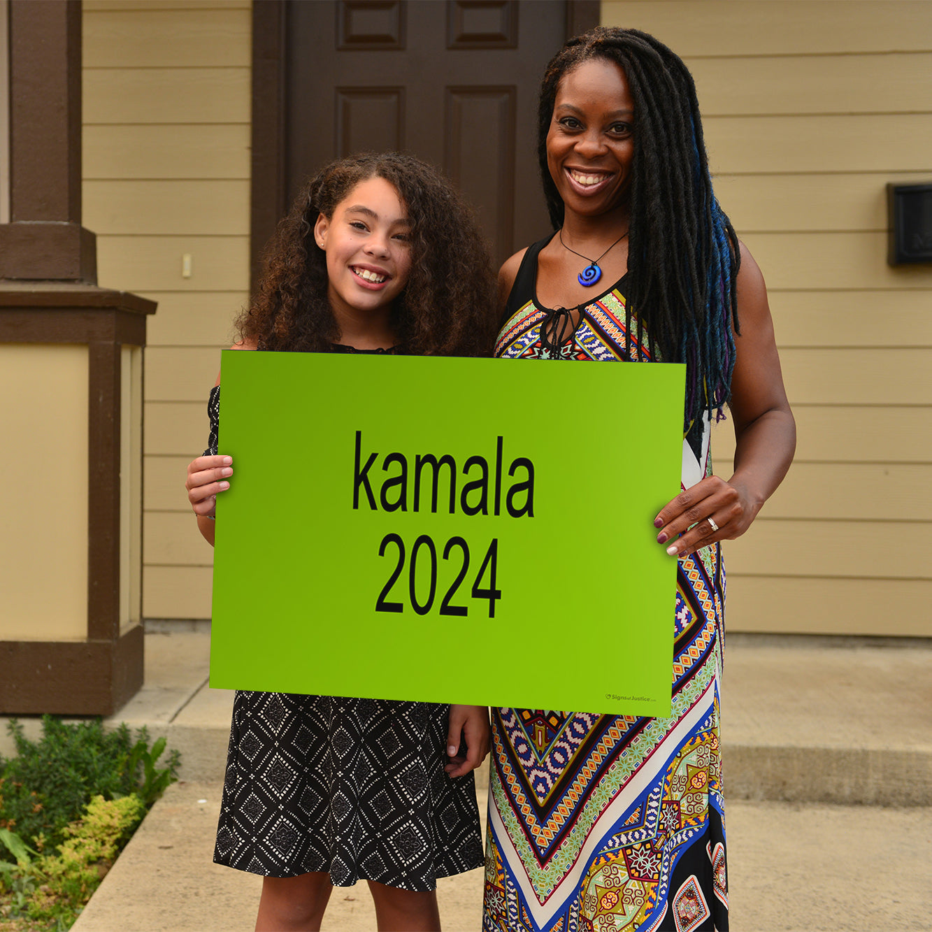 "Kamala Harris 2024 (brat)" Campaign Yard Sign