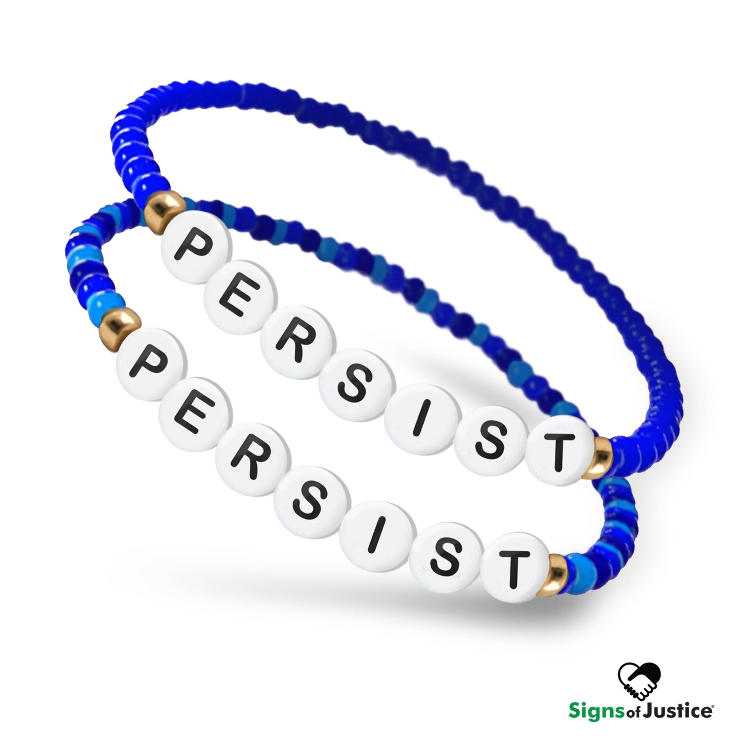 Beaded Persist Bracelet (50% of profits donated)