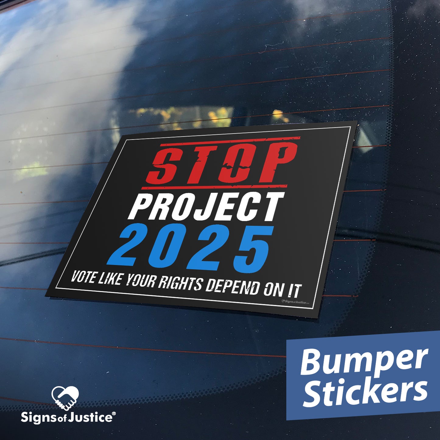 "STOP Project 2025" Bumper Sticker